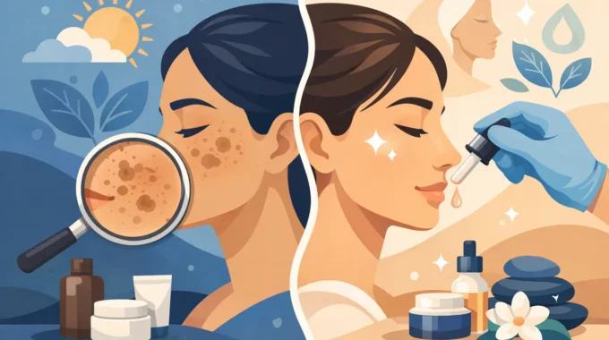 Tratamento Facial Para Manchas: O Que Resulta