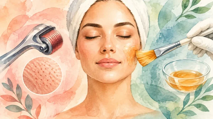 Microagulhamento Ou Peeling: Qual Escolher?